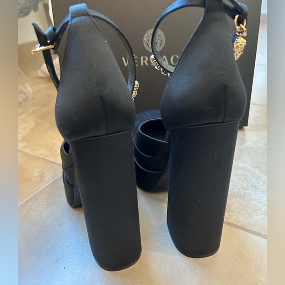 Black Versace Platforms - Picture 10 of 10